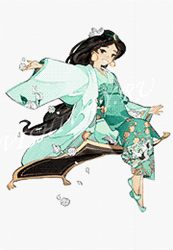 Принцессы в кимоно_Жасмин